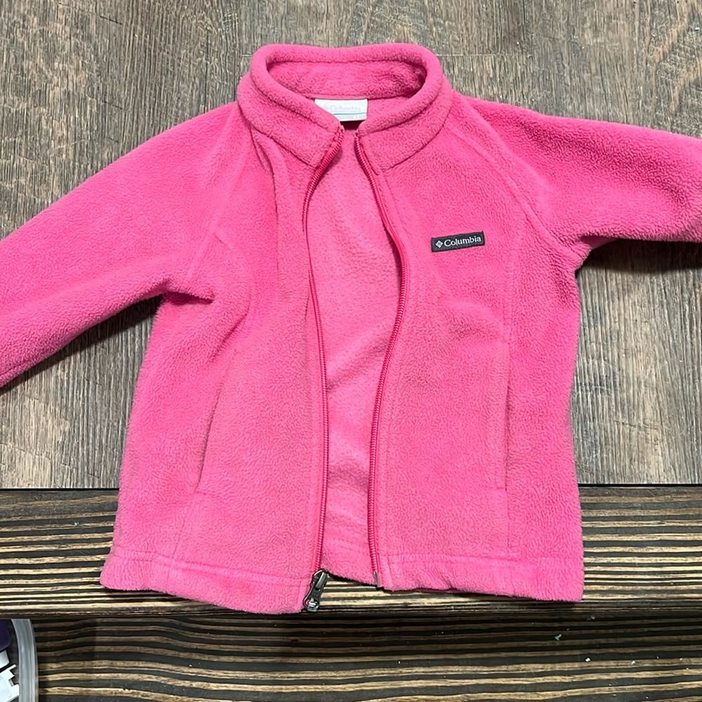 Columbia toddler girls 3T zip sweatshirt